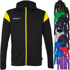 UHLSPORT  VESTE A CAPUCHE SQUAD 27 TRACK HOOD JACKET  - Réf 100 2257 - ADULTE ET ENFANT